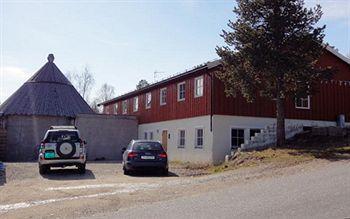 Den Hvite Rein Motel Karasjok Exteriér fotografie
